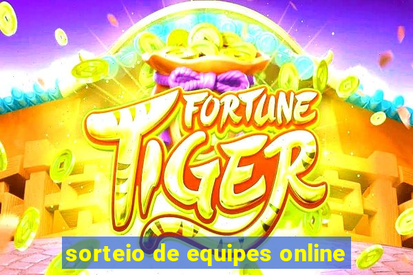 sorteio de equipes online